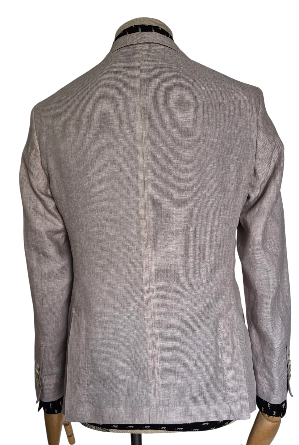 Lufian Linen Blazer Size 48 and shirt - photo 2