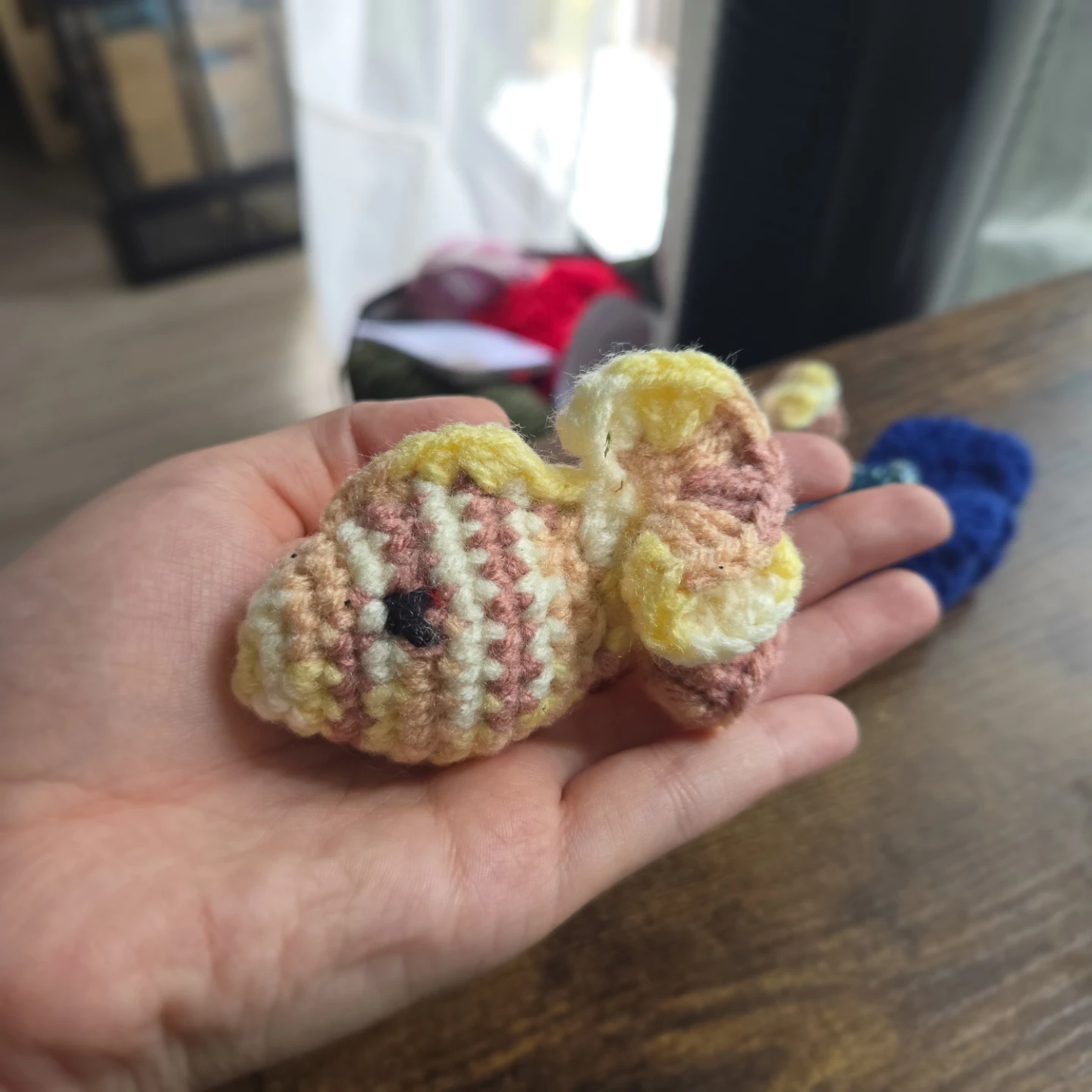 Handmade Crocheted Cat Toy- catnip fish