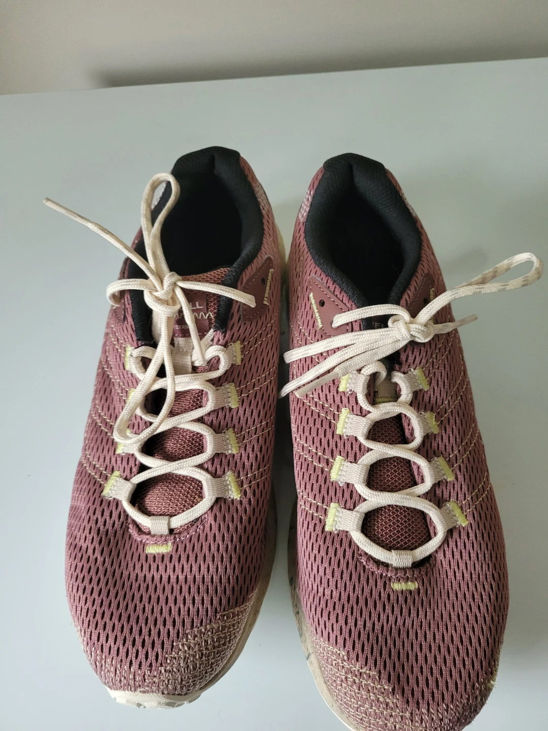 Merrell Women's Trail Running Shoes - Pink/Lime Green - Size 8 - photo 2