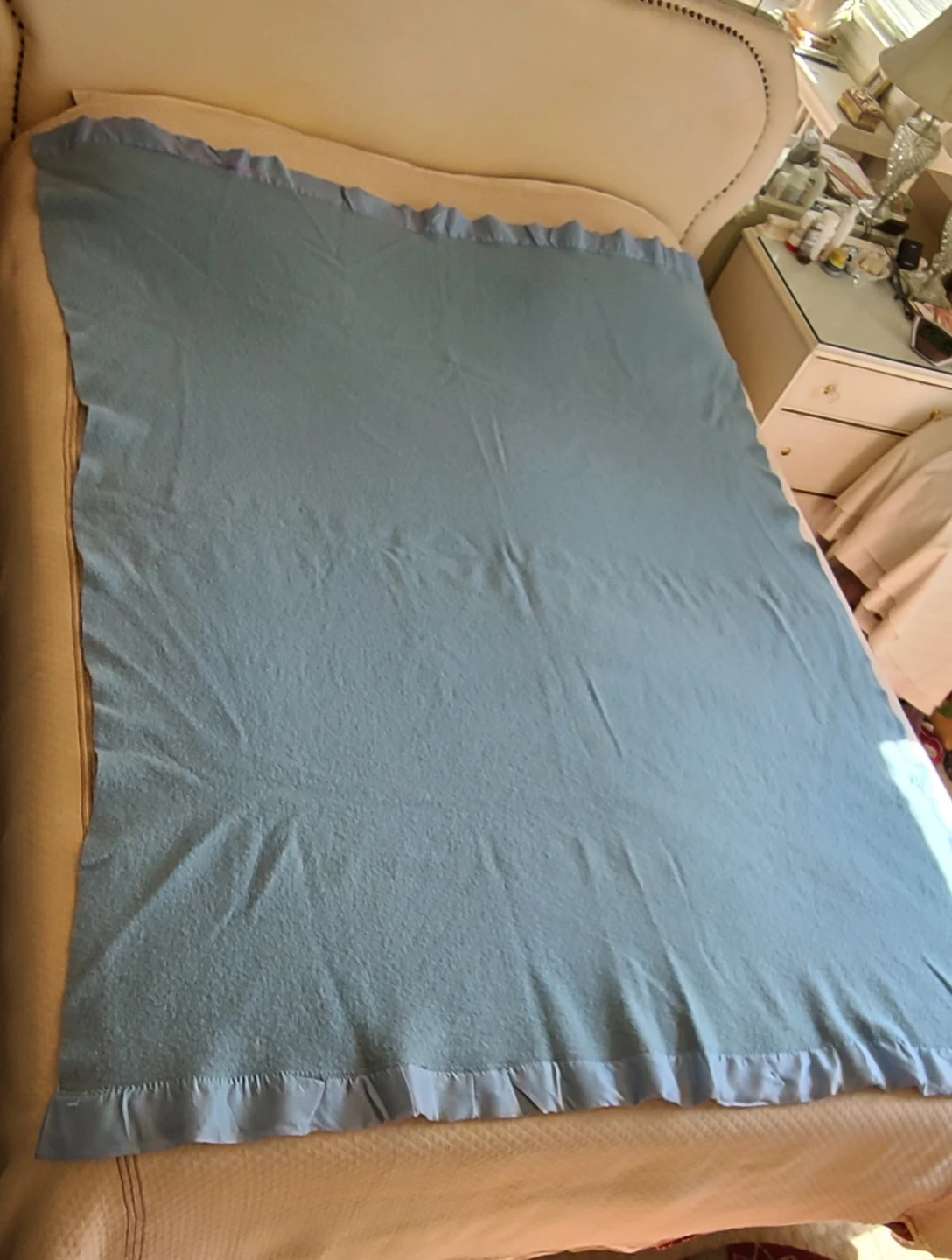 Vintage Simpsons-Sears Wool Blanket - Clean! - photo 3