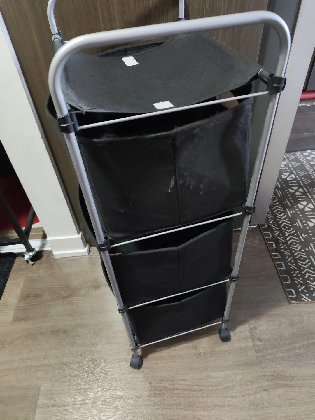 3-Tier Laundry Sorter Cart x 2 - photo 2