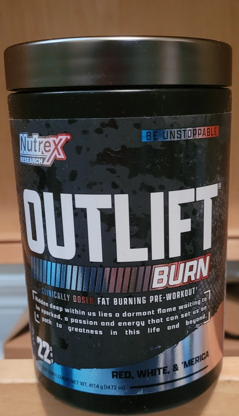 Nutrex Research Outlift Burn Fat Burning Pre-Workout