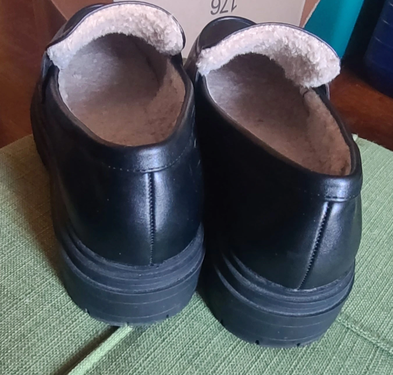 Primark Black Faux Fur Lined Loafers - photo 5