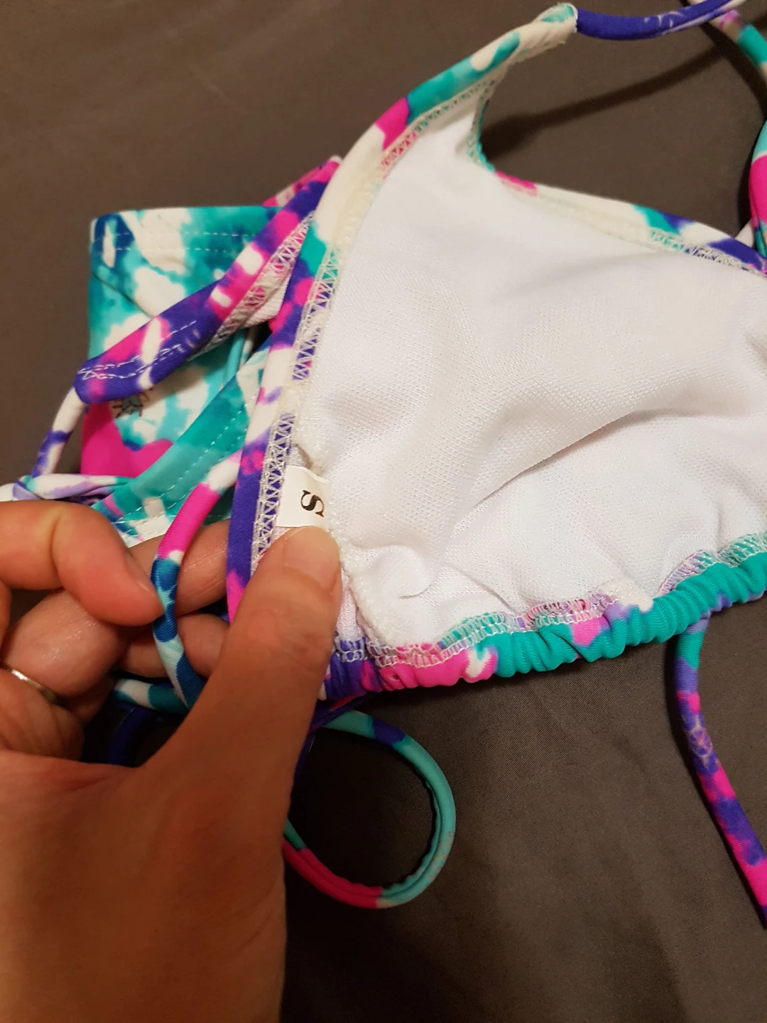 Tie-dye Bikini Swimsuit - Size Small - photo 2