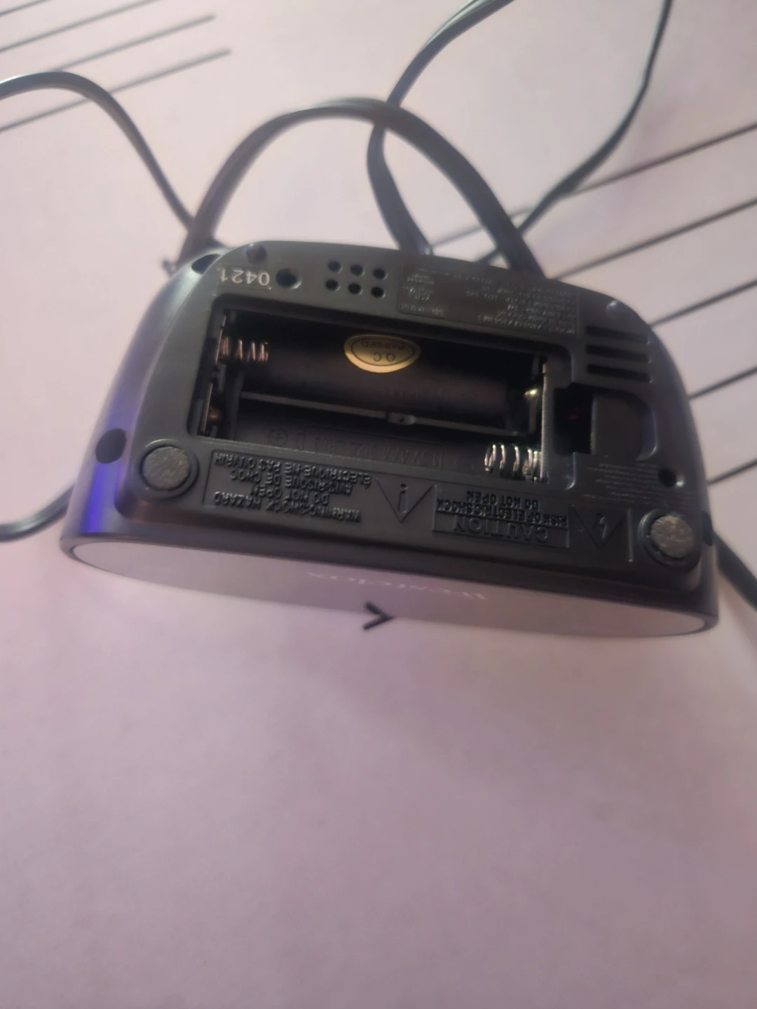 Westclox Black Digital Alarm Clock - photo 2