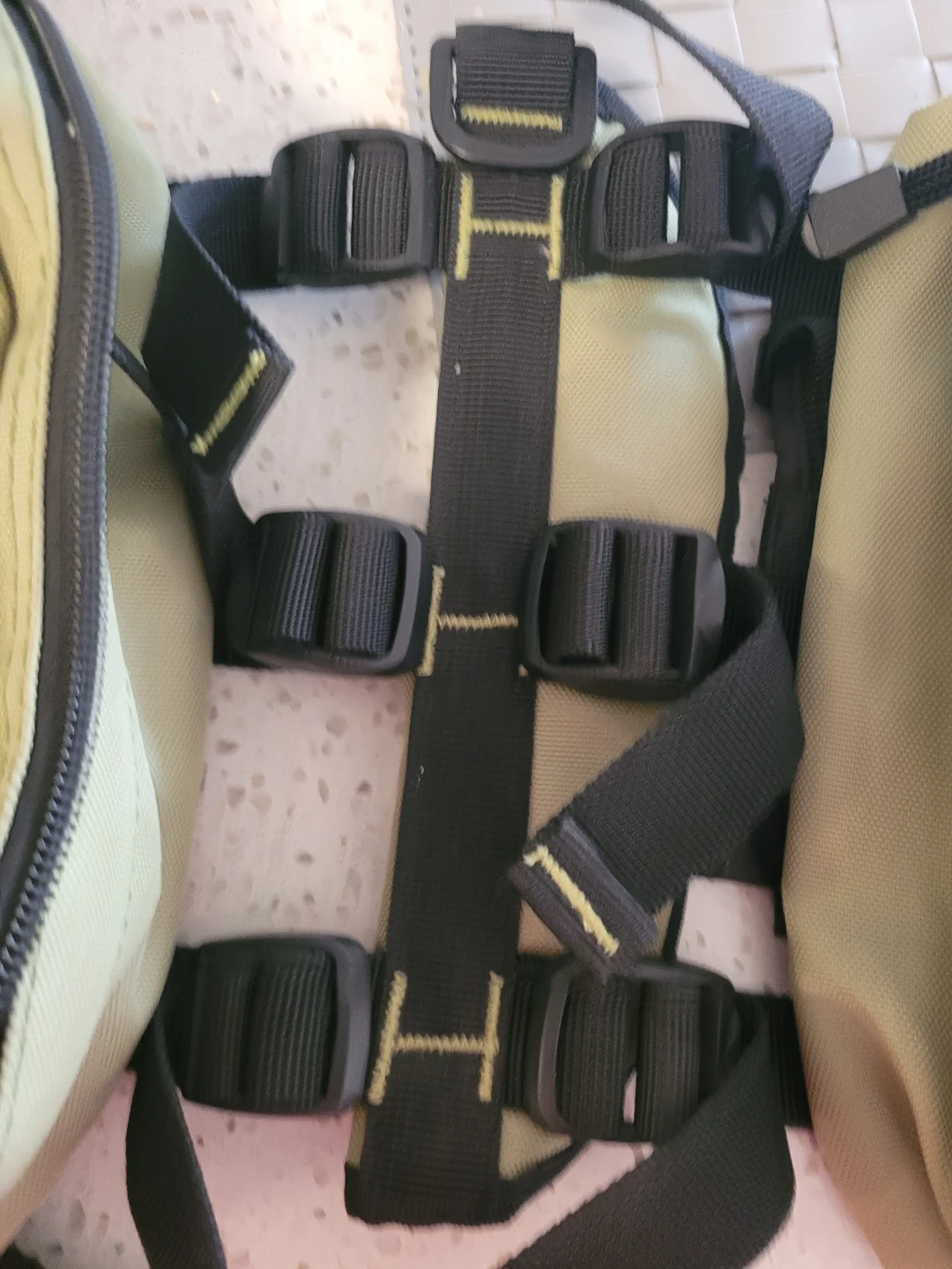Homies Dogwear Olive Green Saddlebag Backpack - photo 2
