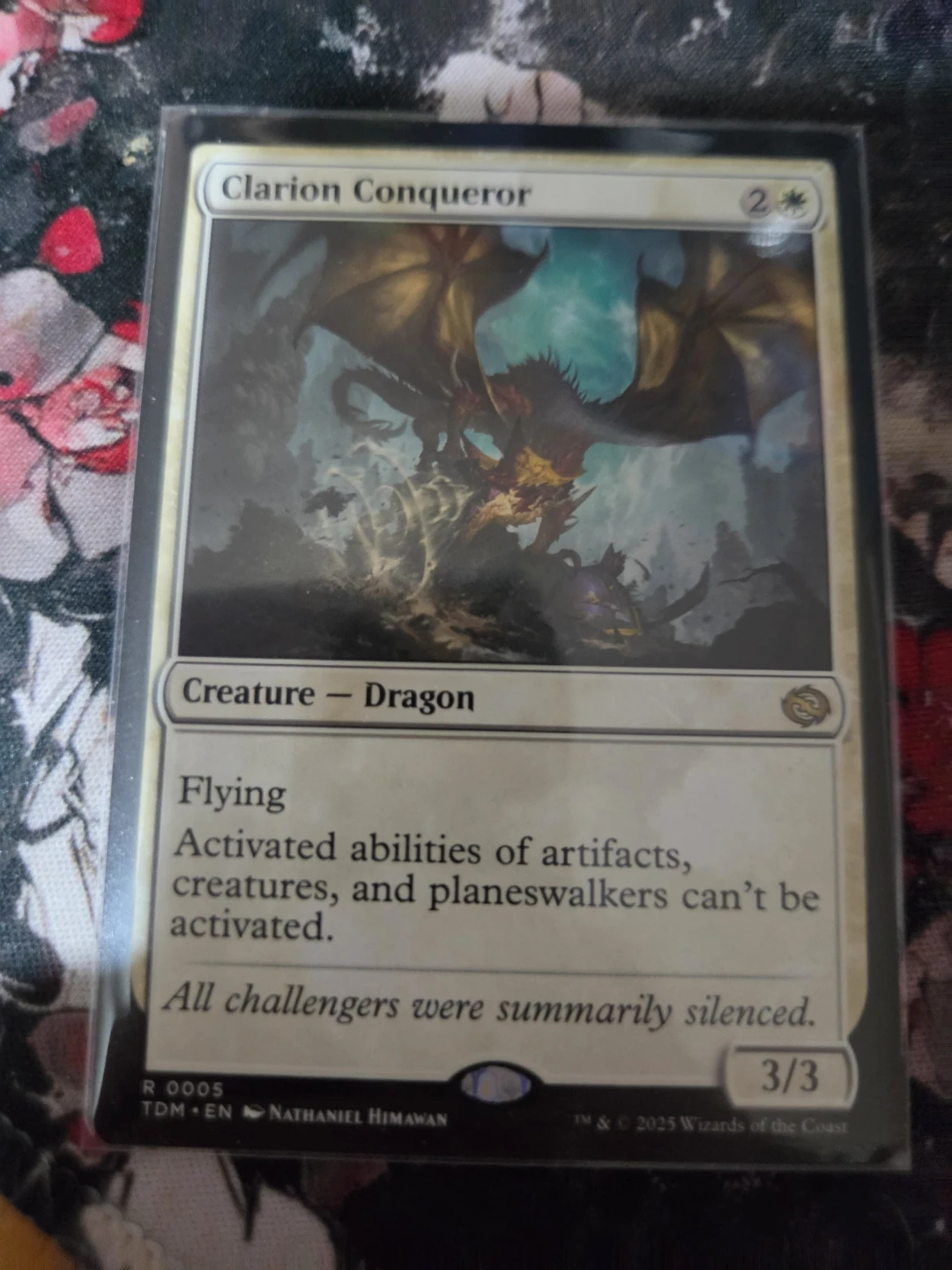 Magic the Gathering Clarion Conqueror Card