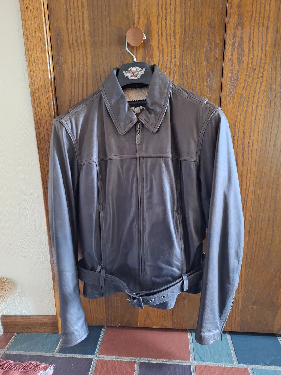 Ladies Genuine Harley Davidson Jacket Size Medium Fits 40 Bust