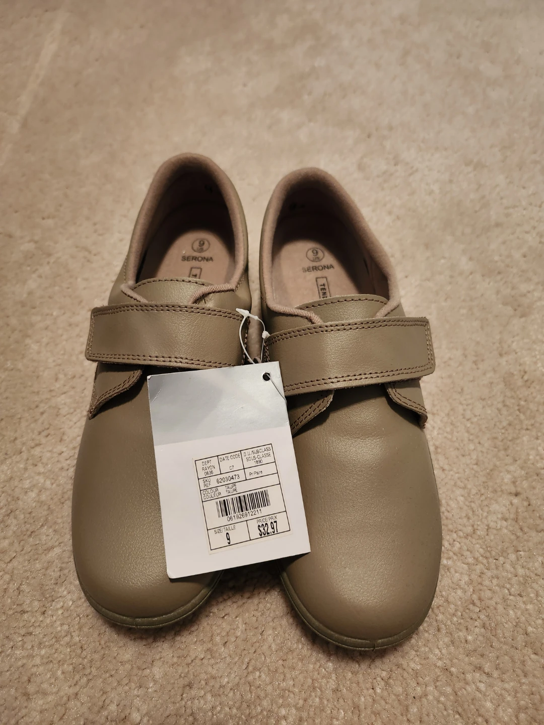 Tender Tootsies Women's Slip-Resistant Leather Shoes - Size 9 - photo 2