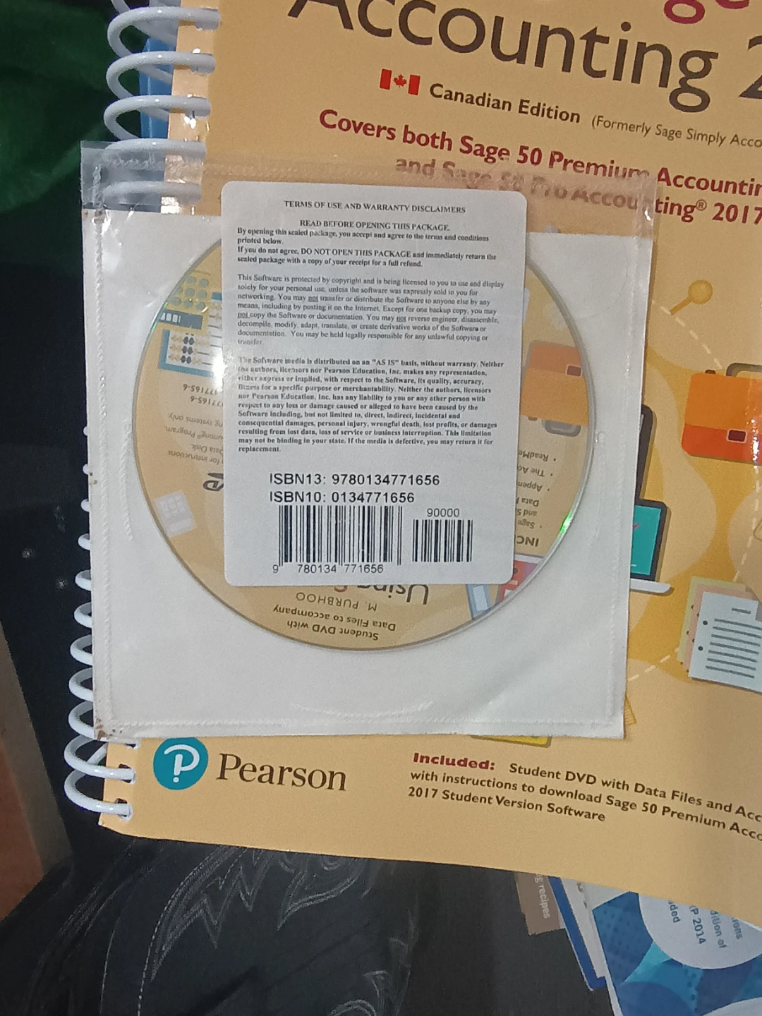 Sage 50 Accounting 2017 Canadian Edition Textbook with  DVD - photo 2