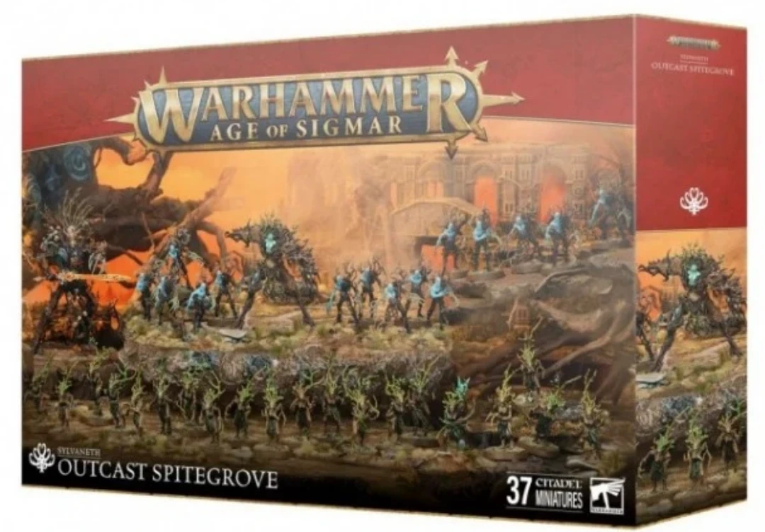 ⚒ WARHAMMER ⚒ AGE of SIGMAR ⚒SYLVANETH OUTCAST SPITEGROVE⚒