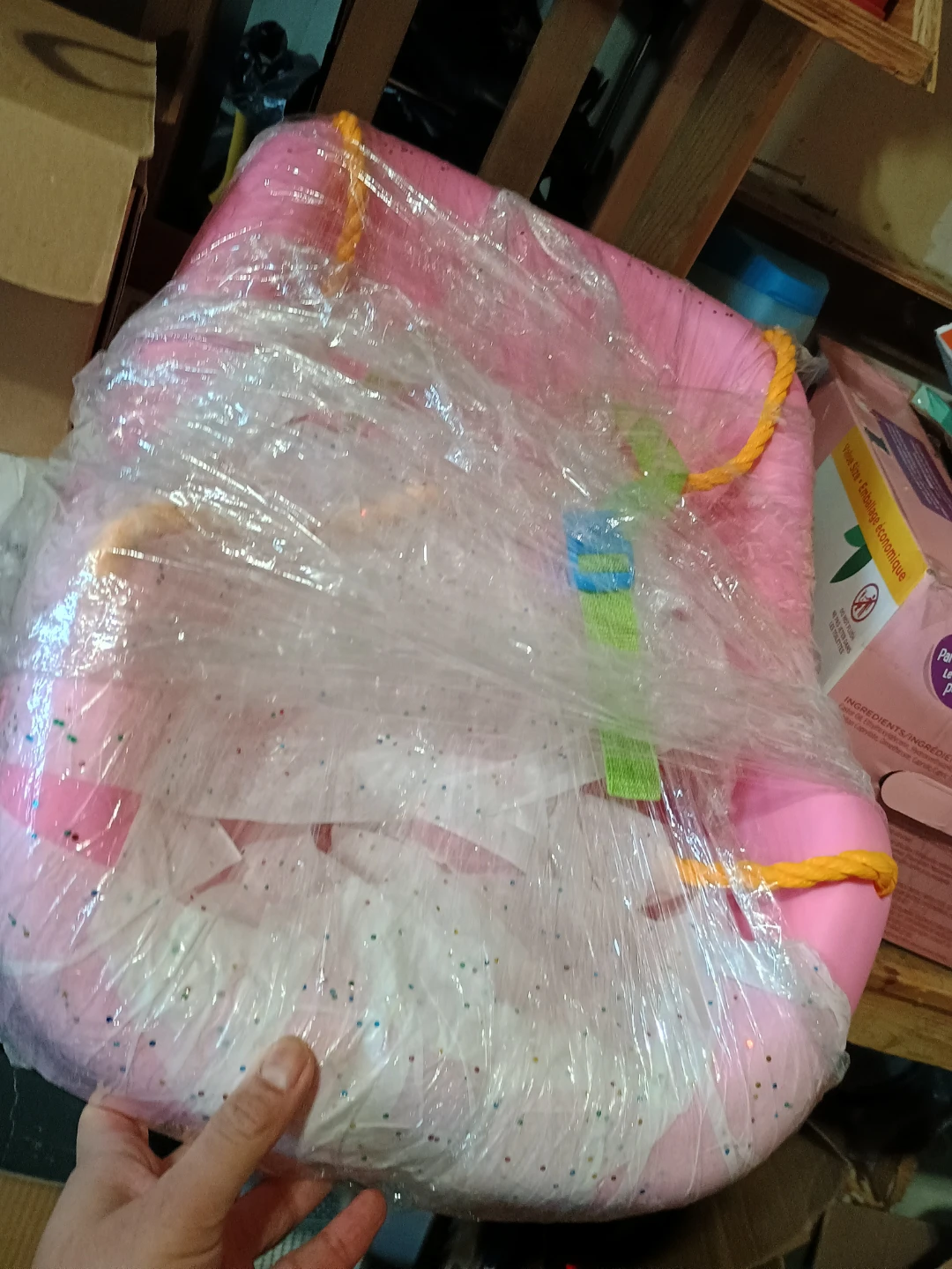 Pink Baby swing Seat