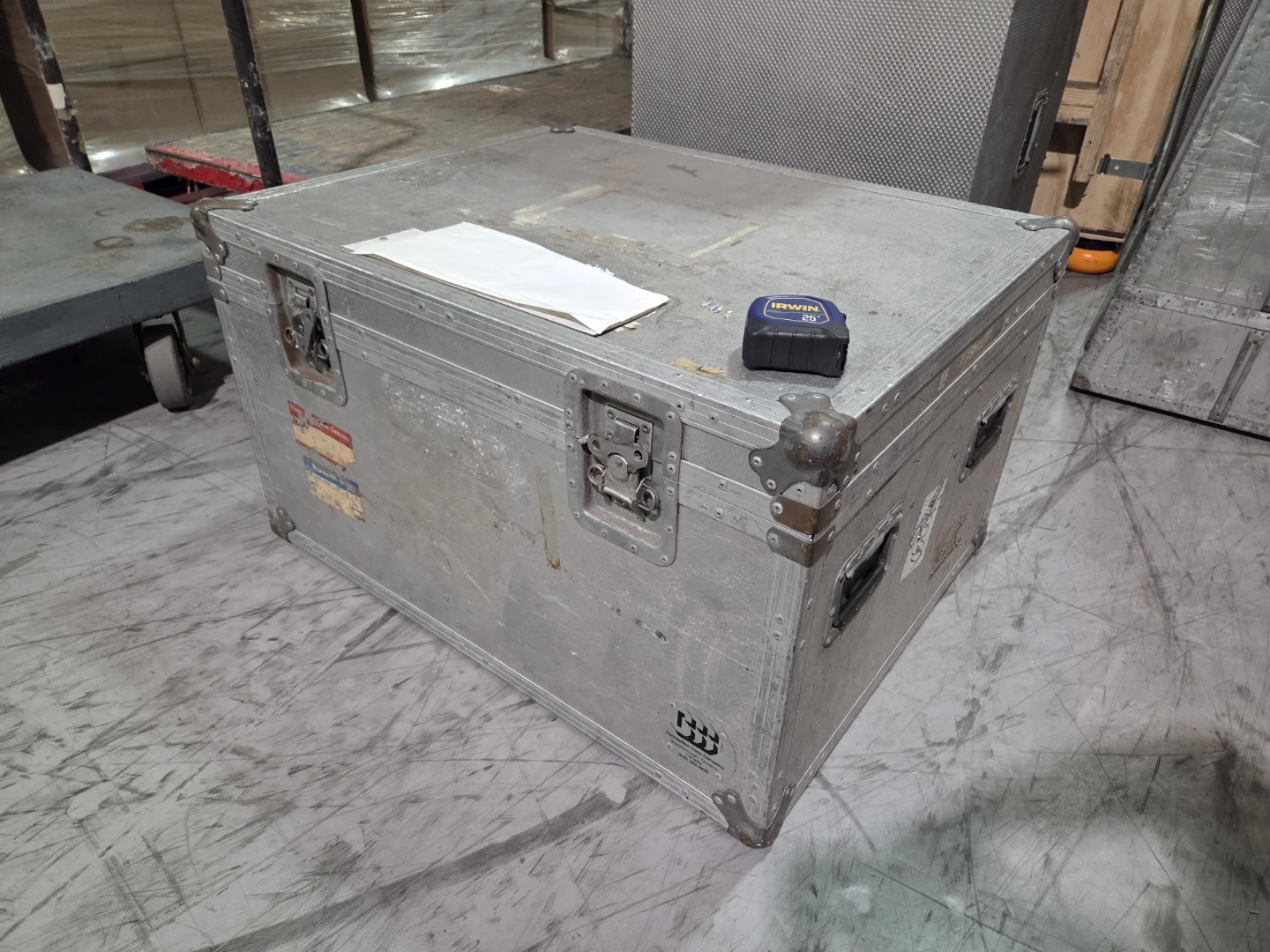 Aluminum ATA Flight Case - Approx. 32" x 24" x 20"