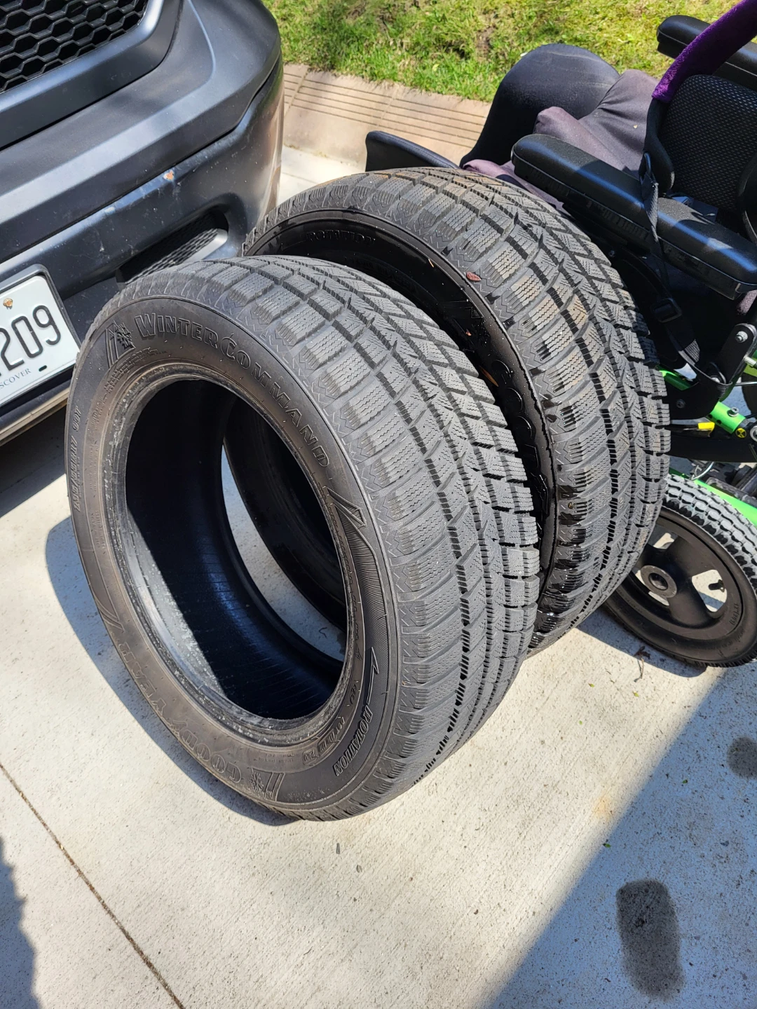 Set of 2 NEW Winter Tires 235/55R17