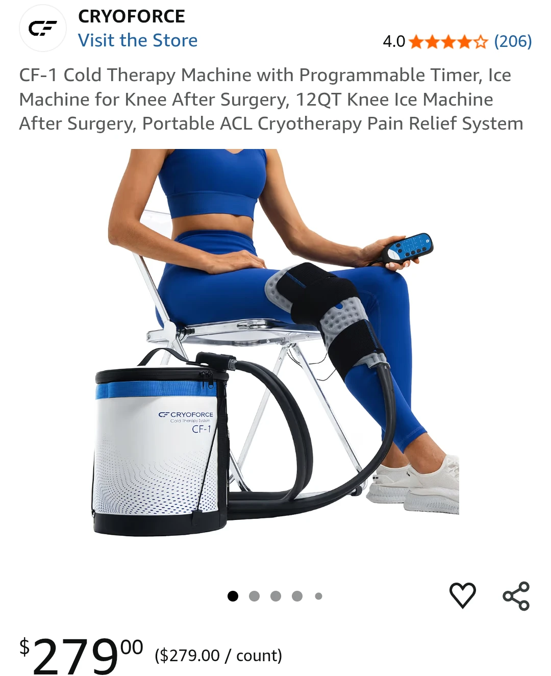 CryoForce CF-1 Cold Therapy System