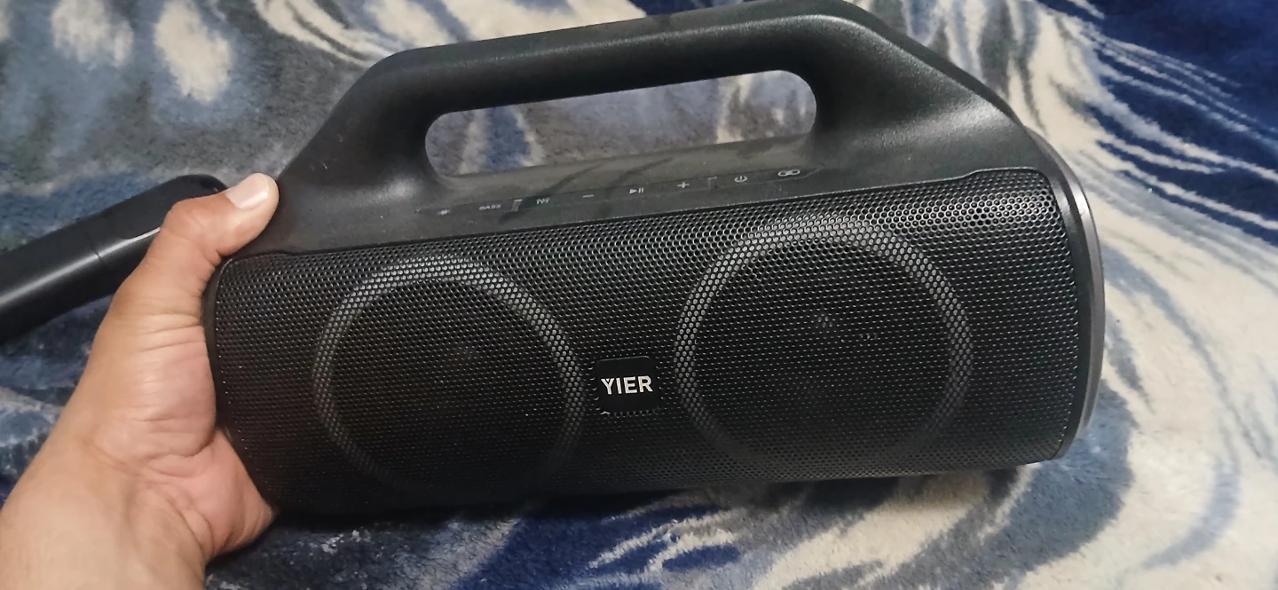 YIER Portable Bluetooth Speaker with Handle