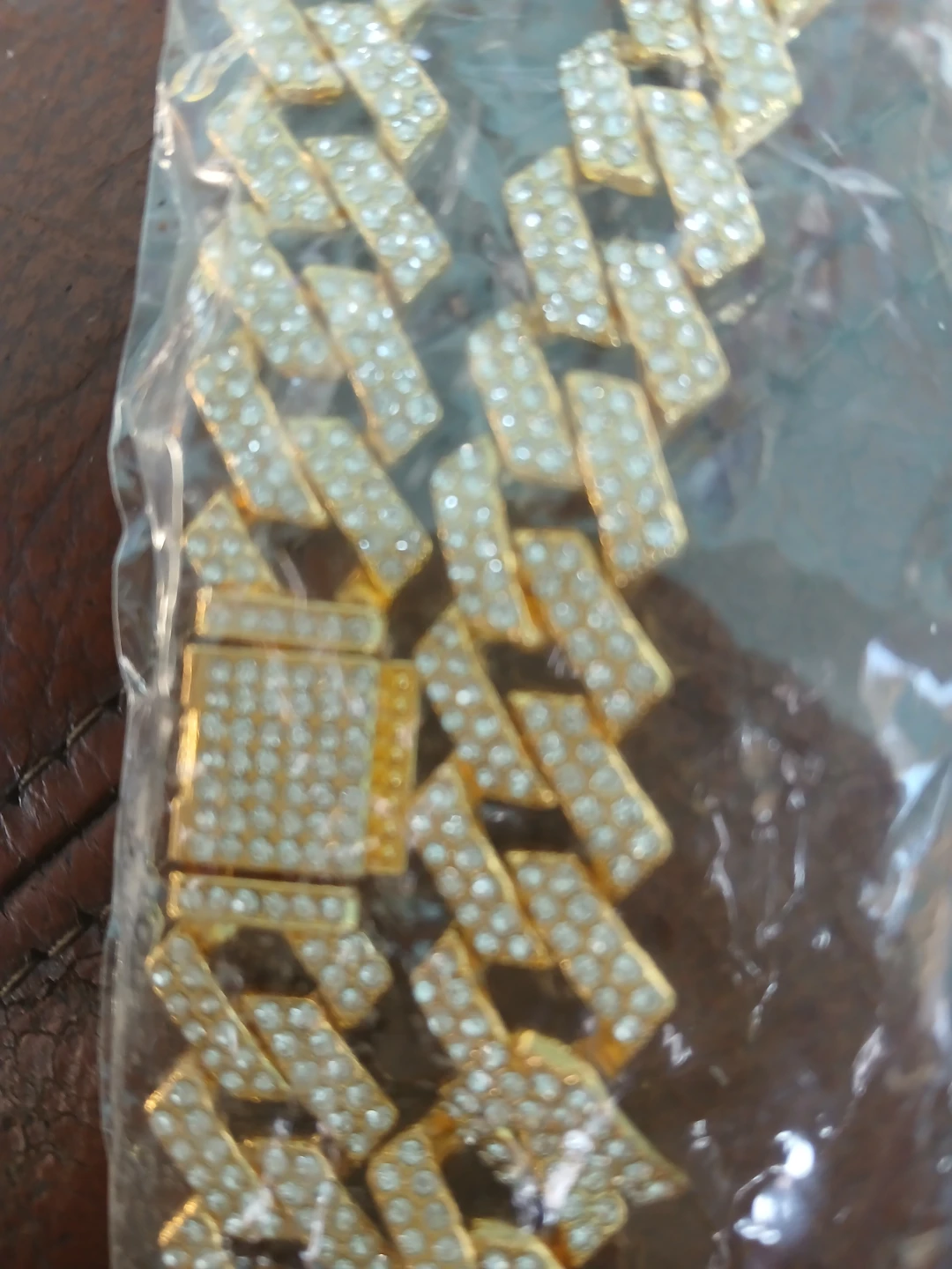 Temu necklace and bracelet Unisex