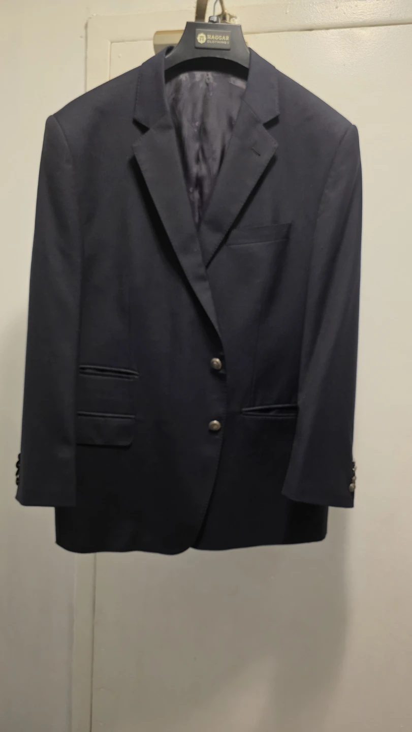 Lawrence & Cherbour Men's Size 56R Wool Blend Blazer