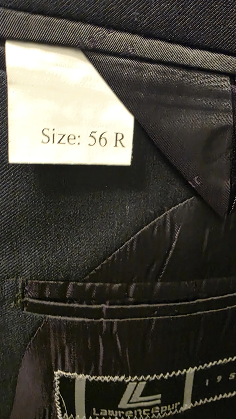 Lawrence & Cherbour Men's Size 56R Wool Blend Blazer - photo 2