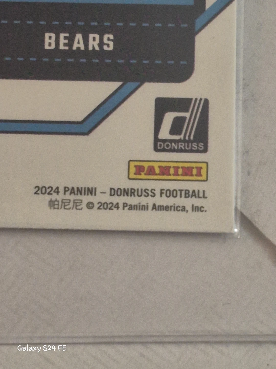 Panini Donruss Rated Rookie Caleb Williams Football Card - photo 3