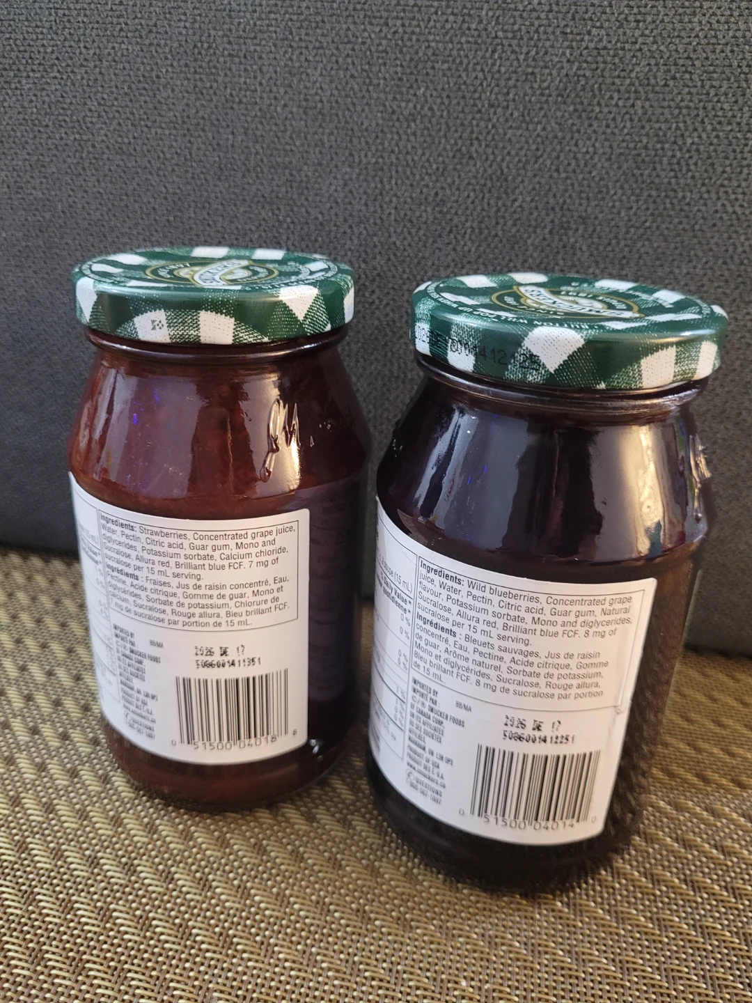 Smucker's Strawberry & Wild Blueberry Jams (2 Jars) - photo 2