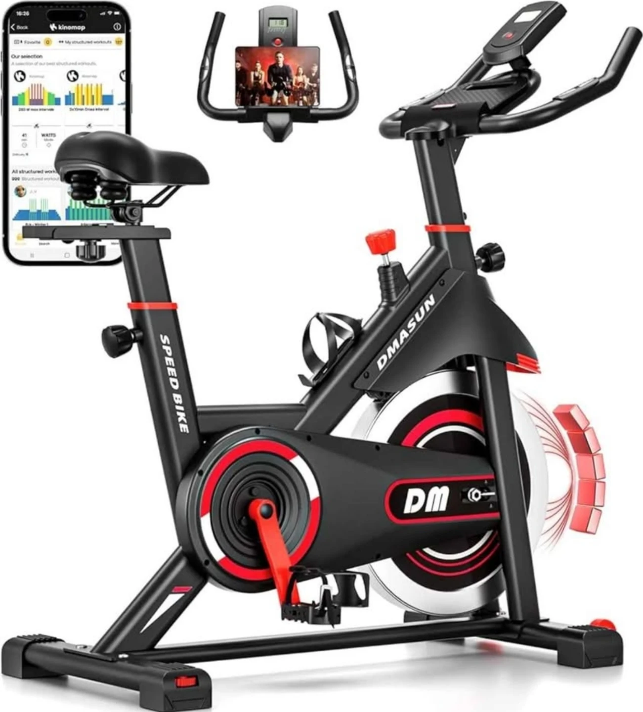 Exercise Stationary Bike Spinning Speed Bike Workout Equipment