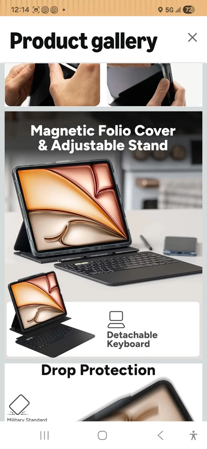 Logitech Folio Keyboard Case for iPad Air 13" (M3/M2)