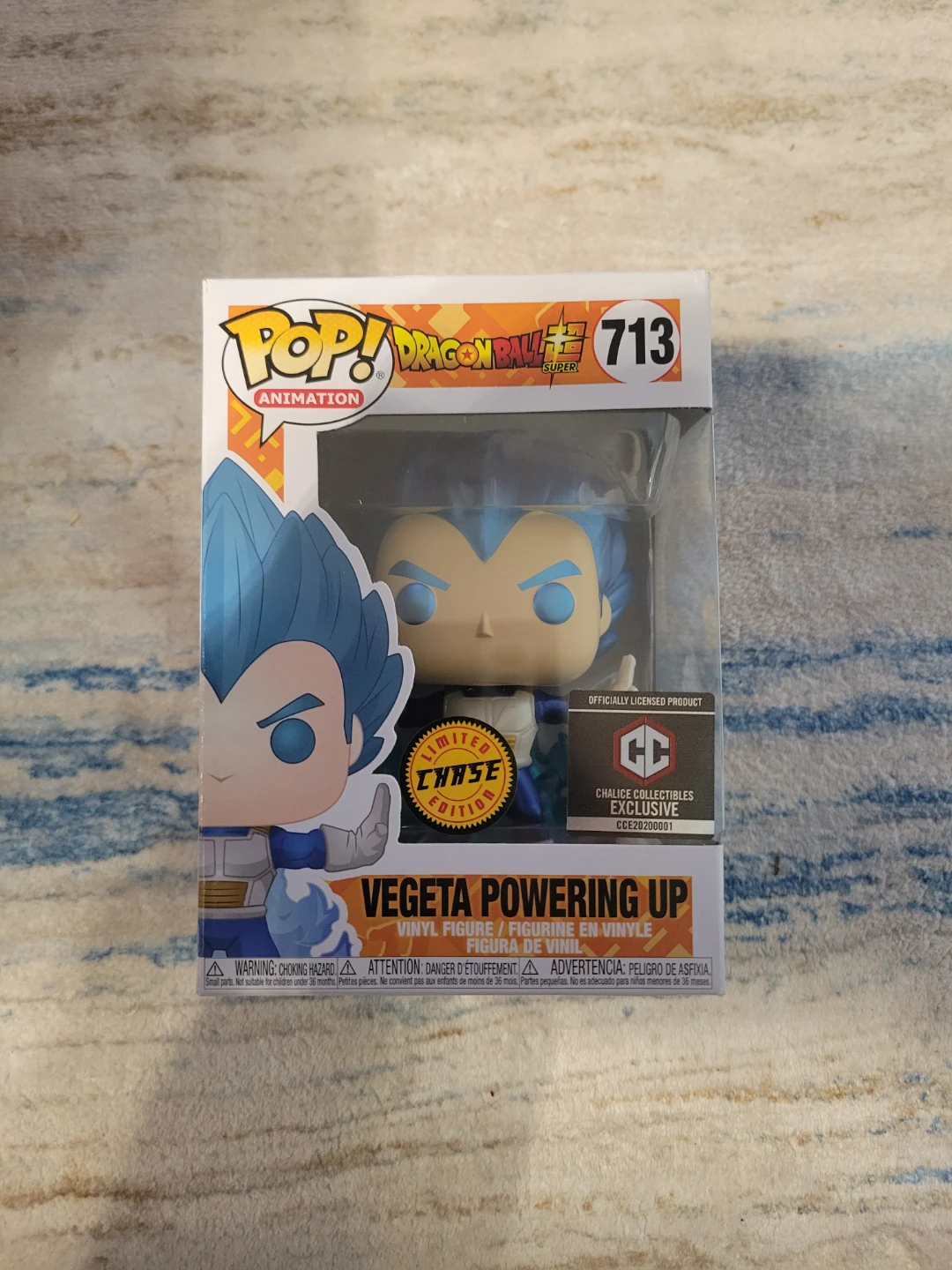 Funko Pop! Dragon Ball Super Vegeta Powering Up #713