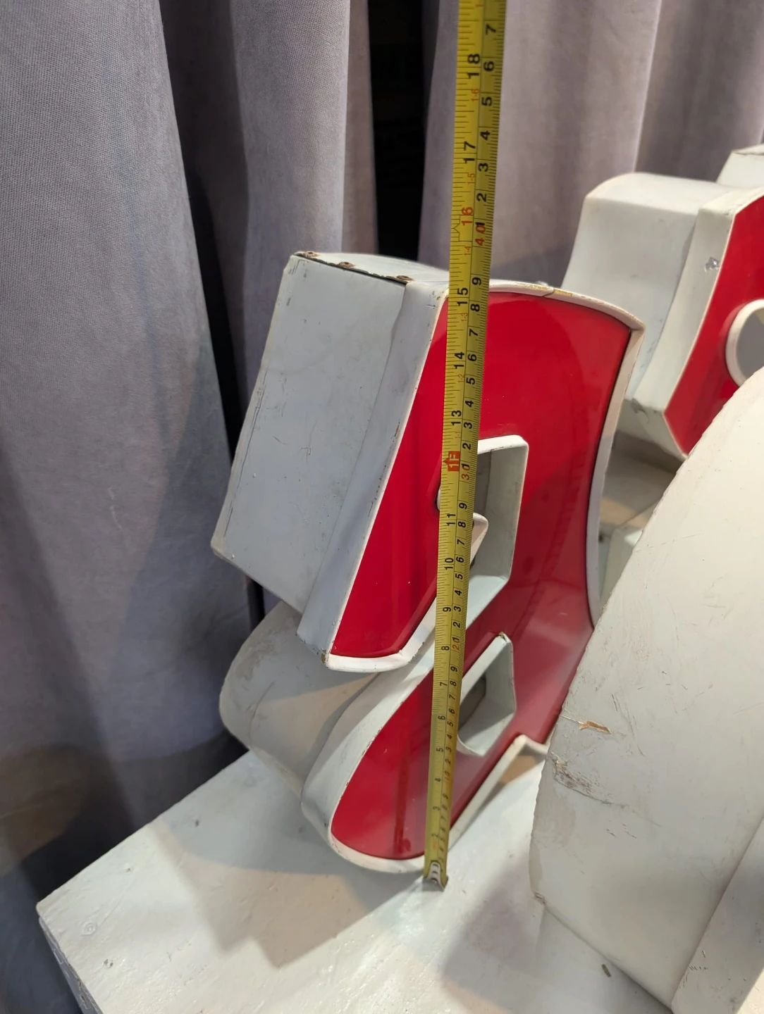 Vintage Mid-Century Neon Channel Letters - Spells "REASON" - photo 3