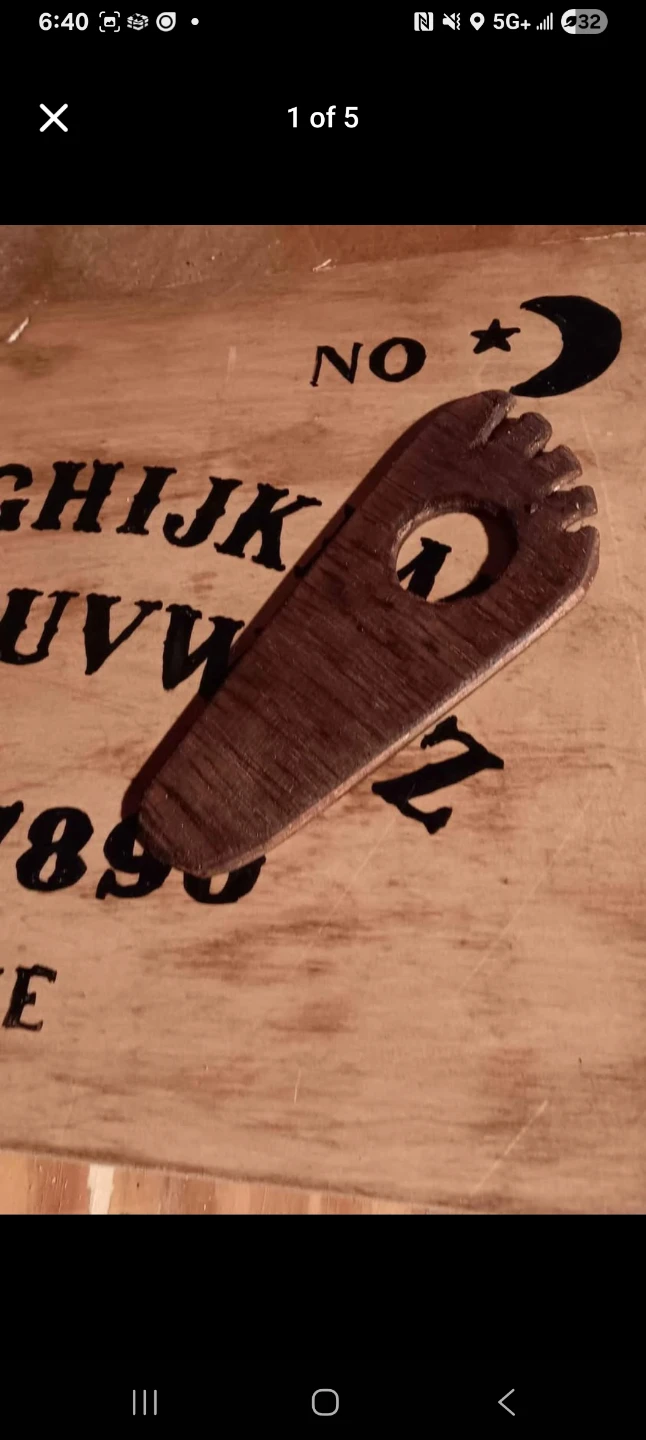 Bigfoot Themed Ouija Board Game with Planchette - photo 2