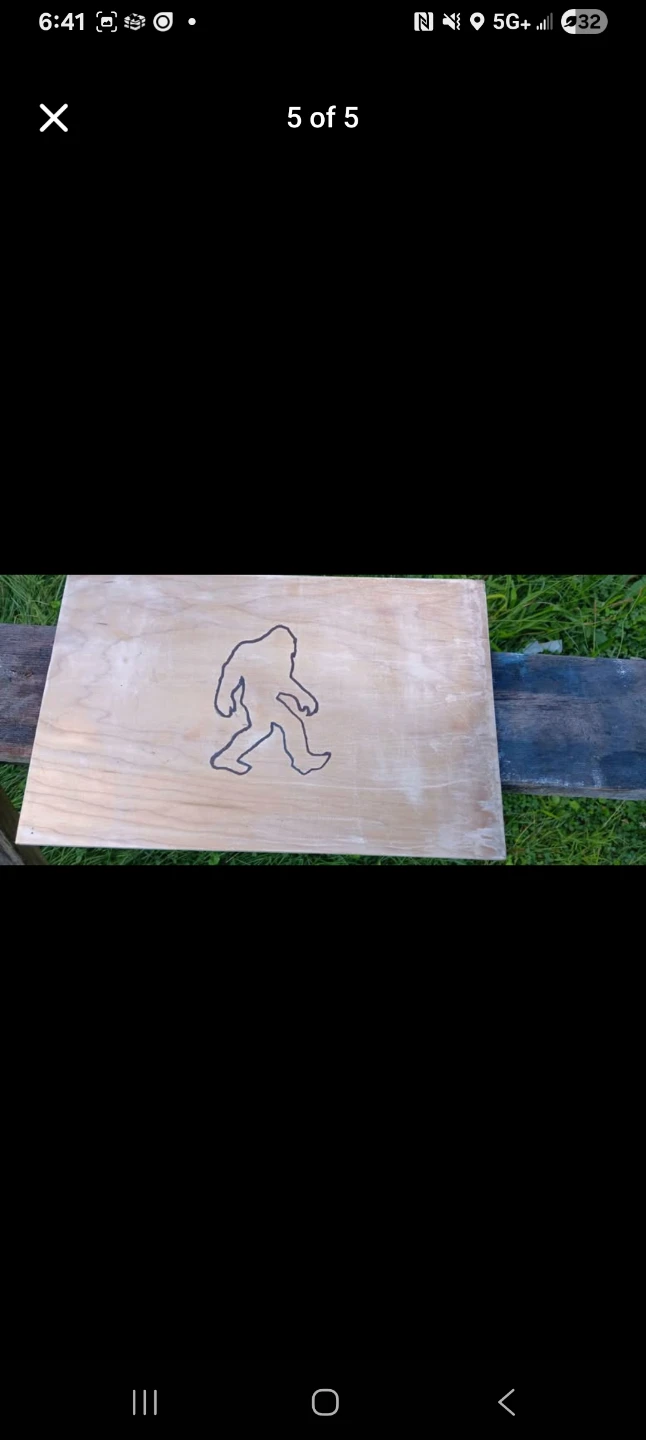 Bigfoot Themed Ouija Board Game with Planchette - photo 5