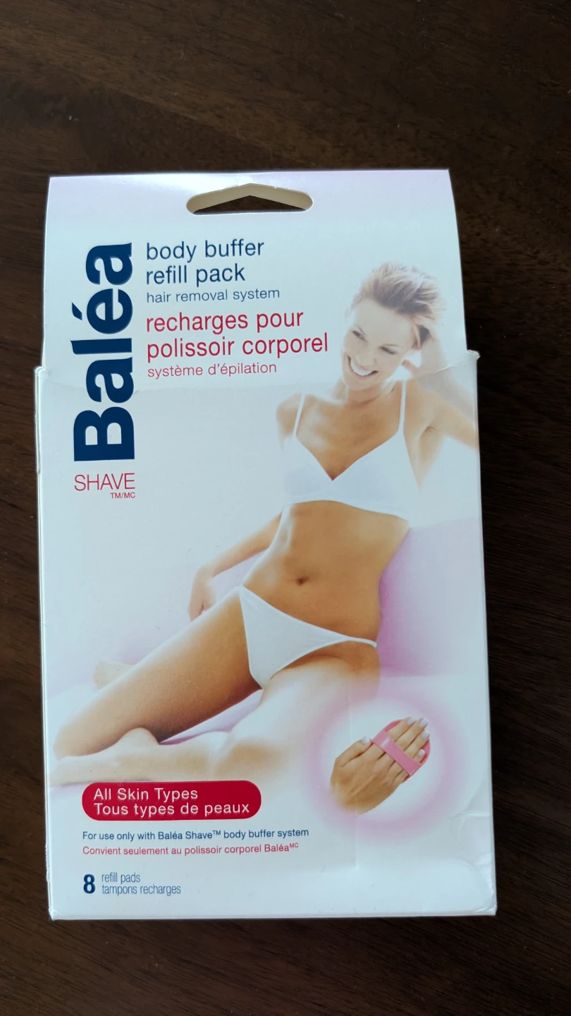 Balea Body Buffer - with buffer & 6 pads - photo 2