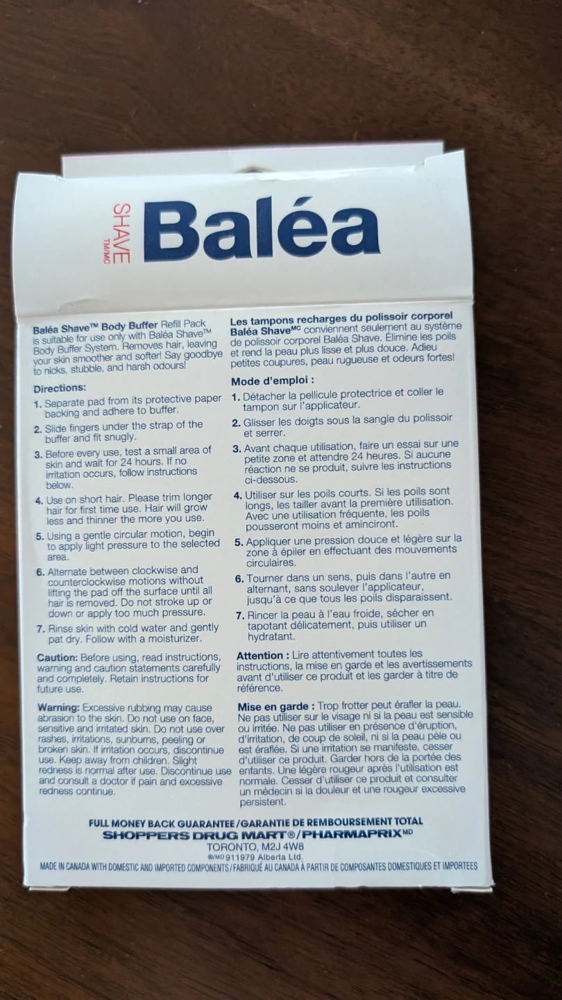 Balea Body Buffer - with buffer & 6 pads - photo 3