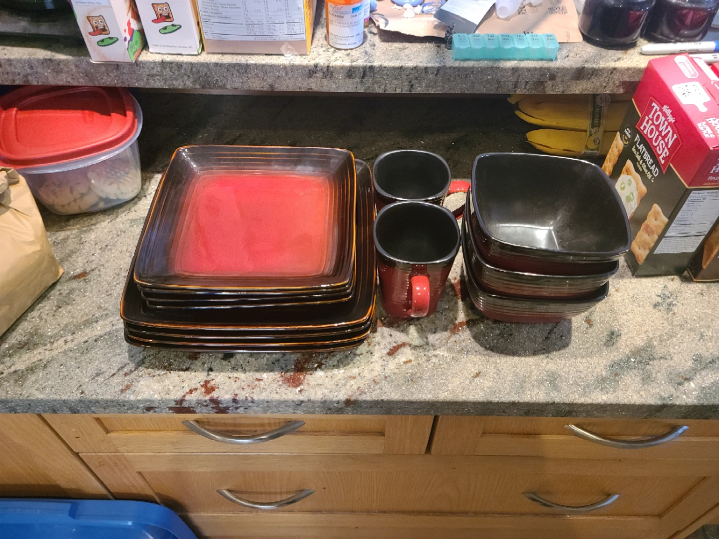 Canvas Dinnerware Incomplete Set