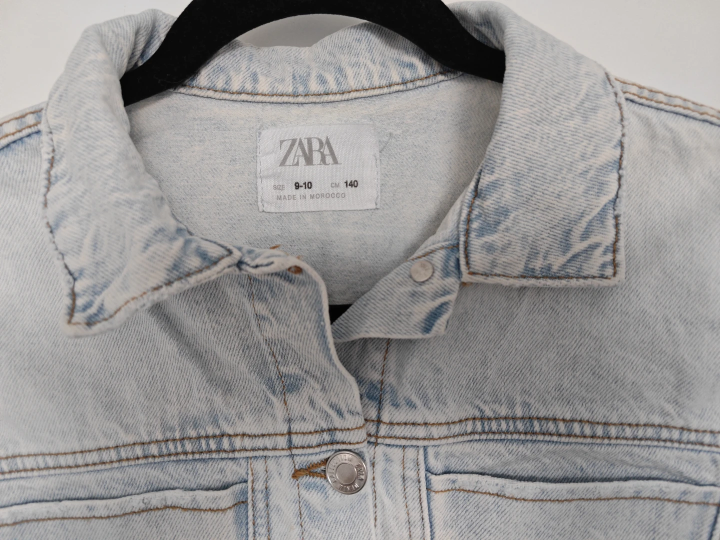 ZARA Kids Denim Jacket Size 9-10 Years / 140cm - photo 2