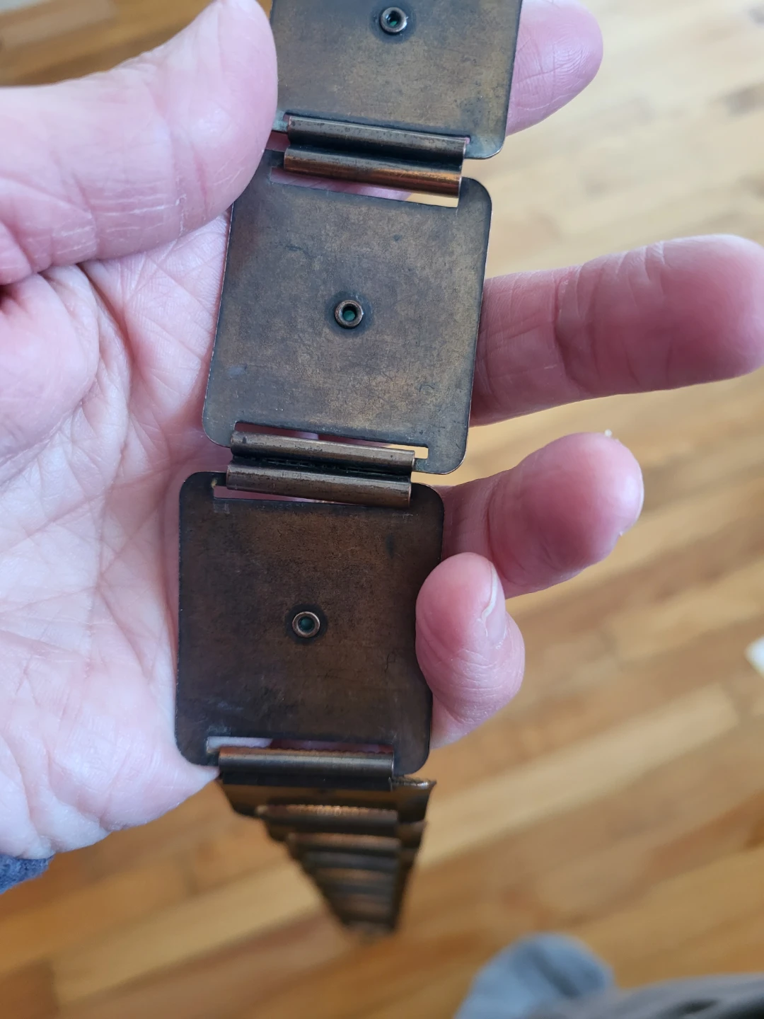 Vintage Copper & Turquoise Belt - photo 4