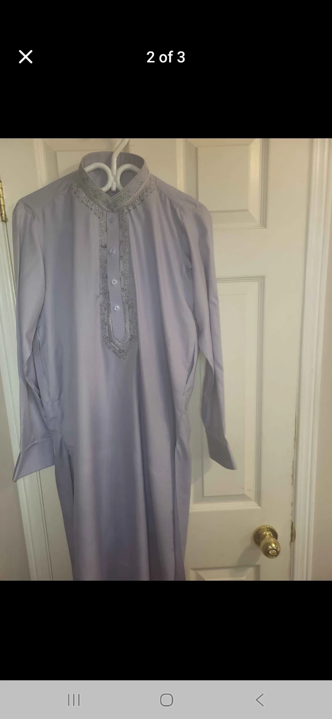 Men's Grey Kurta