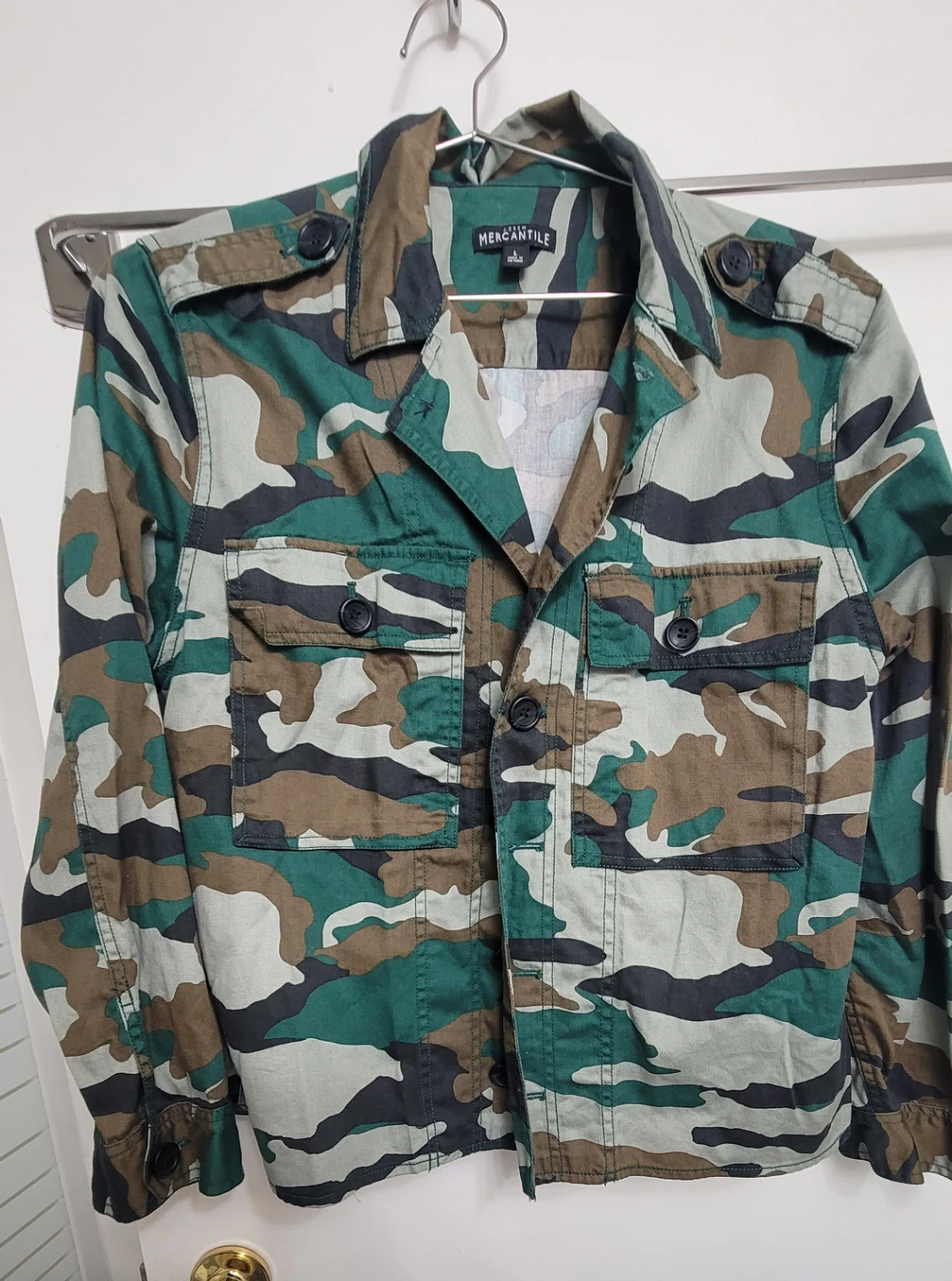 Mercantile Camouflage Utility Jacket - Size L - photo 3