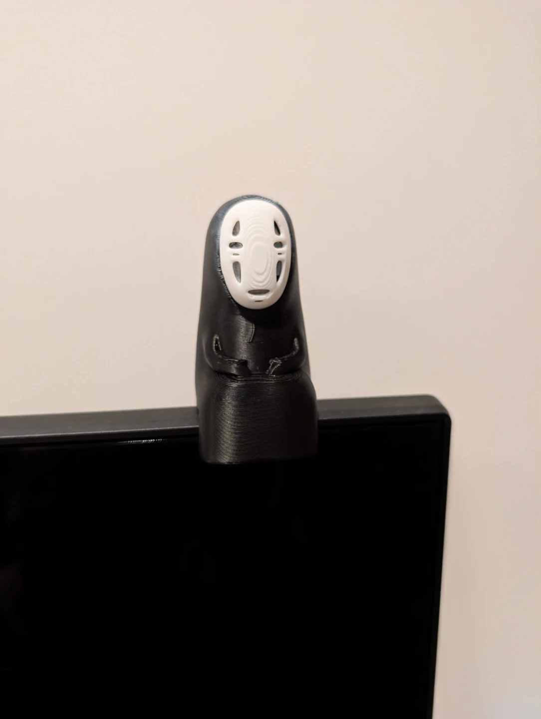 3D Printed No Face Monitor Sitter - Spirited Away Desk Decor - photo 2