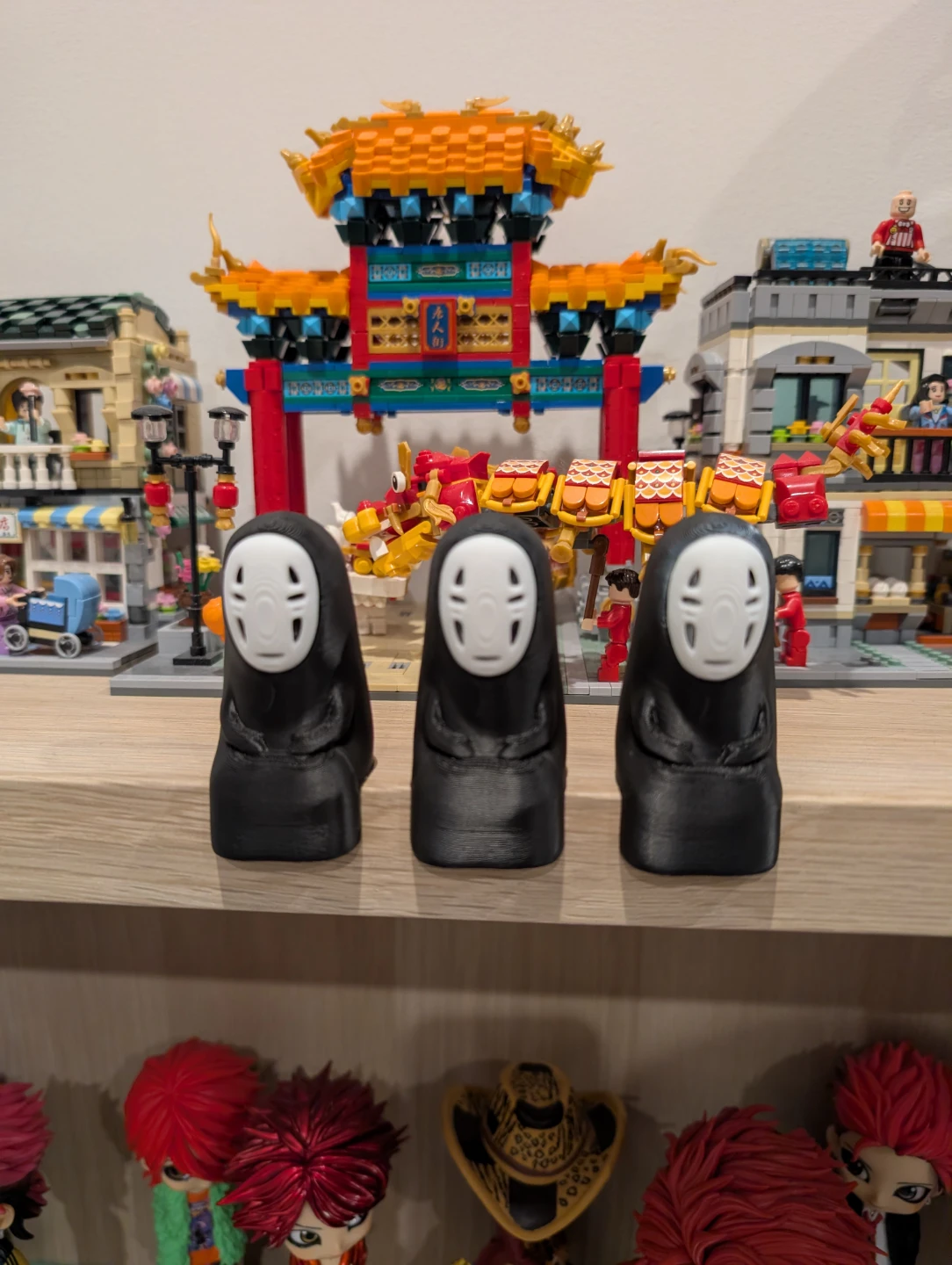 3D Printed No Face Monitor Sitter - Spirited Away Desk Decor - photo 3