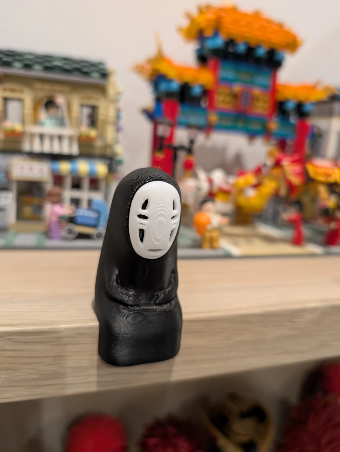 3D Printed No Face Monitor Sitter - Spirited Away Desk Decor - photo 4