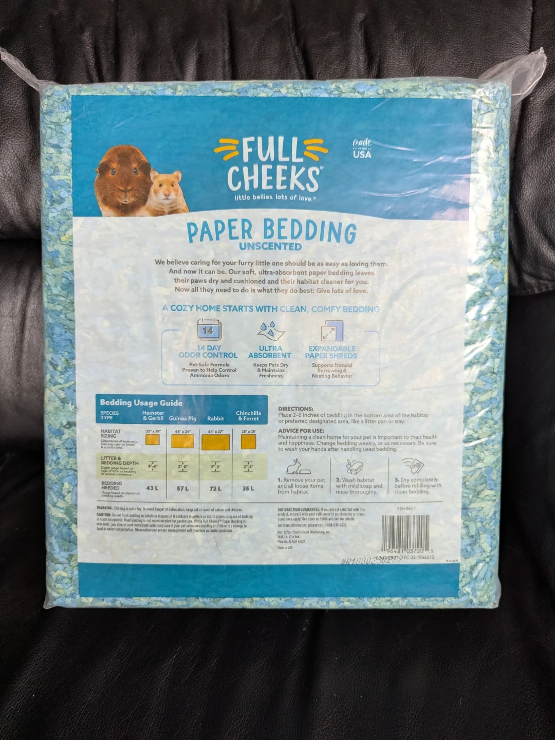 Small animal Unscented Paper Bedding - photo 2