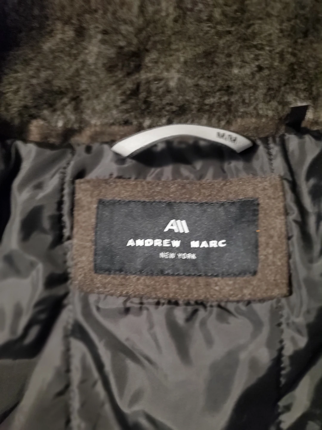Andrew Marc Wool Coat - Brown - M/M - photo 2