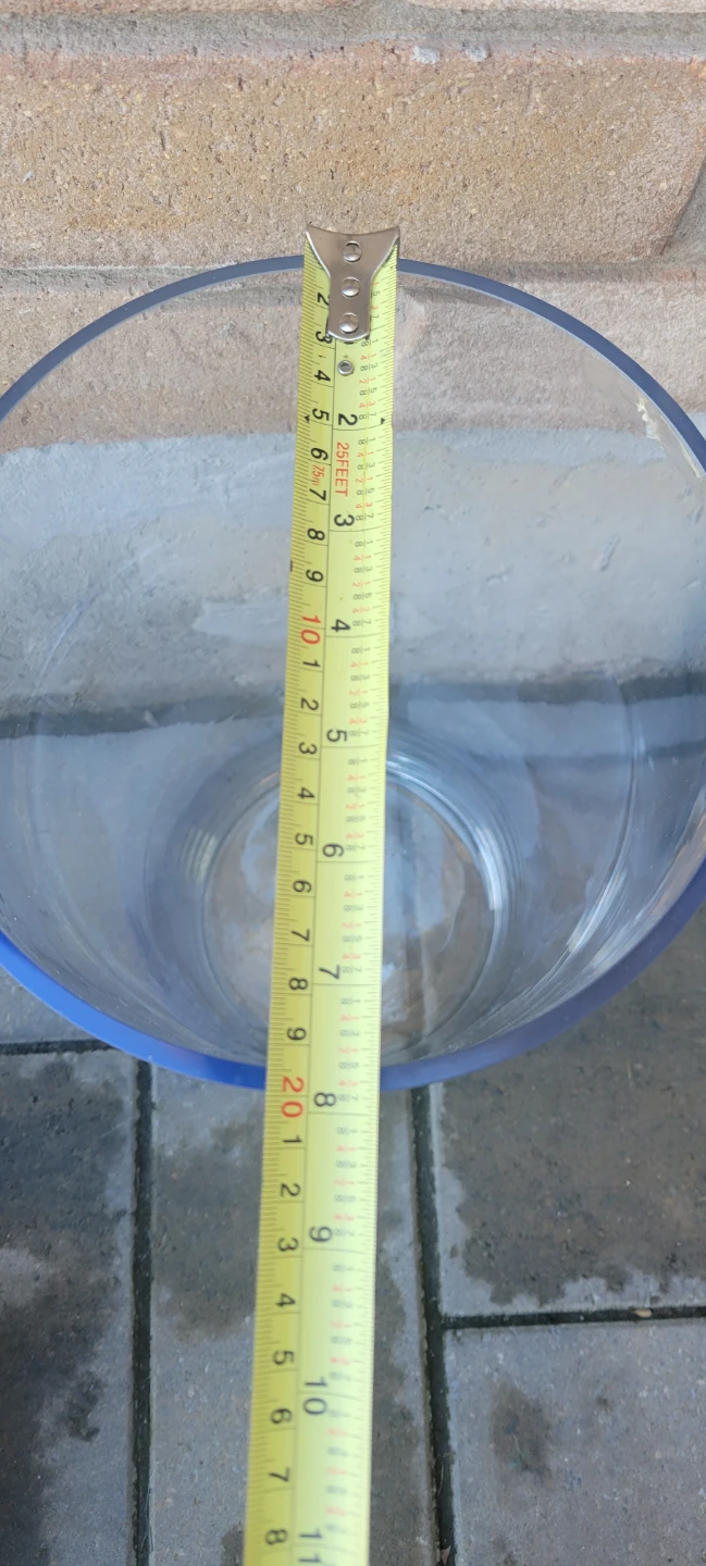 Clear Cylinder Vase - photo 2