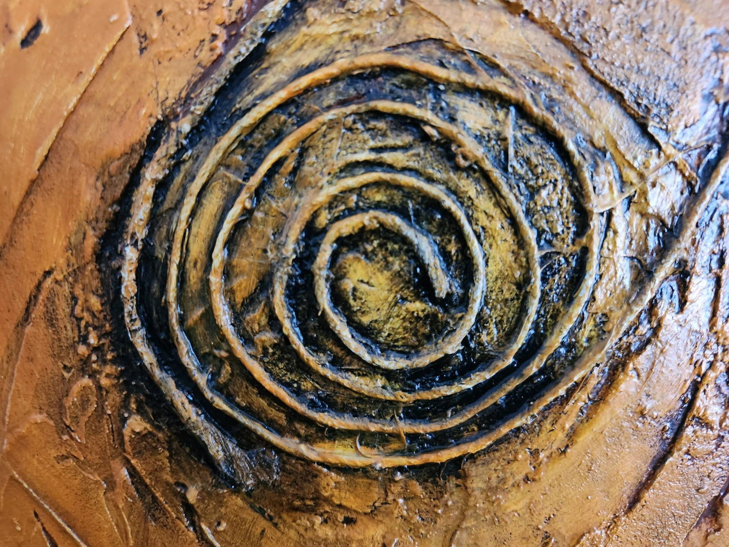 Textured Wall Art- " Stillness in the Void:"   49 " 1/4 x 48" - photo 5
