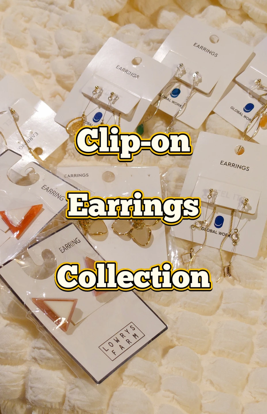 [ Clip-on Earrings Collection ] Buy 2 for $32