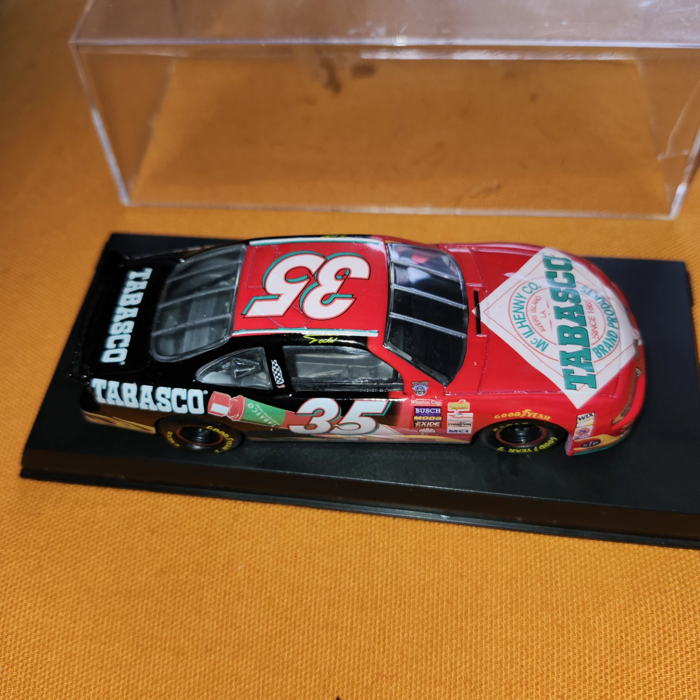 TABASCO #35 Bret Bodine Pontiac Grand Prix 1:43 Scale - photo 2