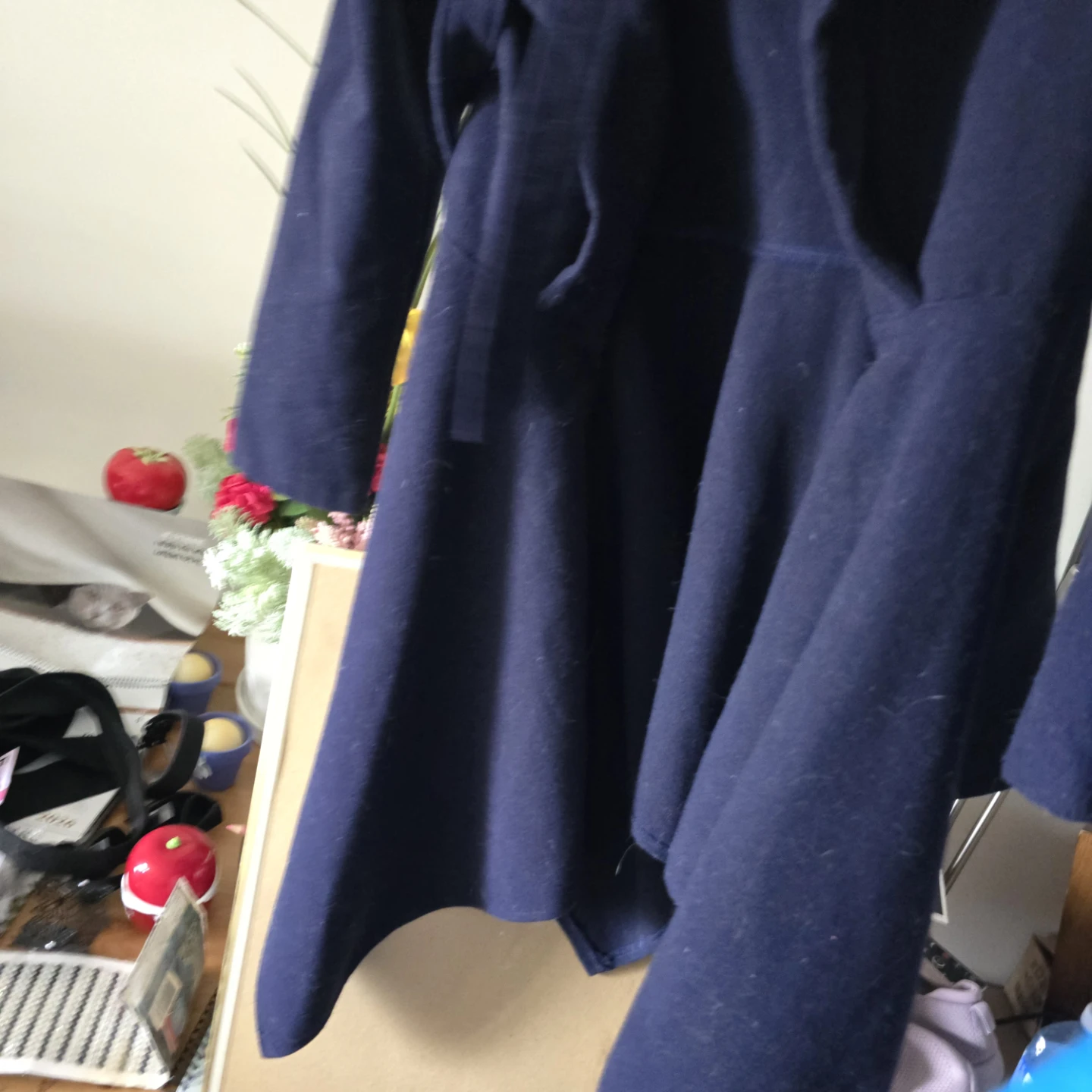 MLK Women's coat Size 36 Navy - photo 3