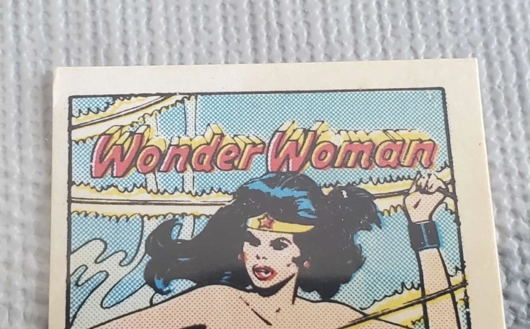 1979 cracker jack Wonder woman stamp card - photo 2