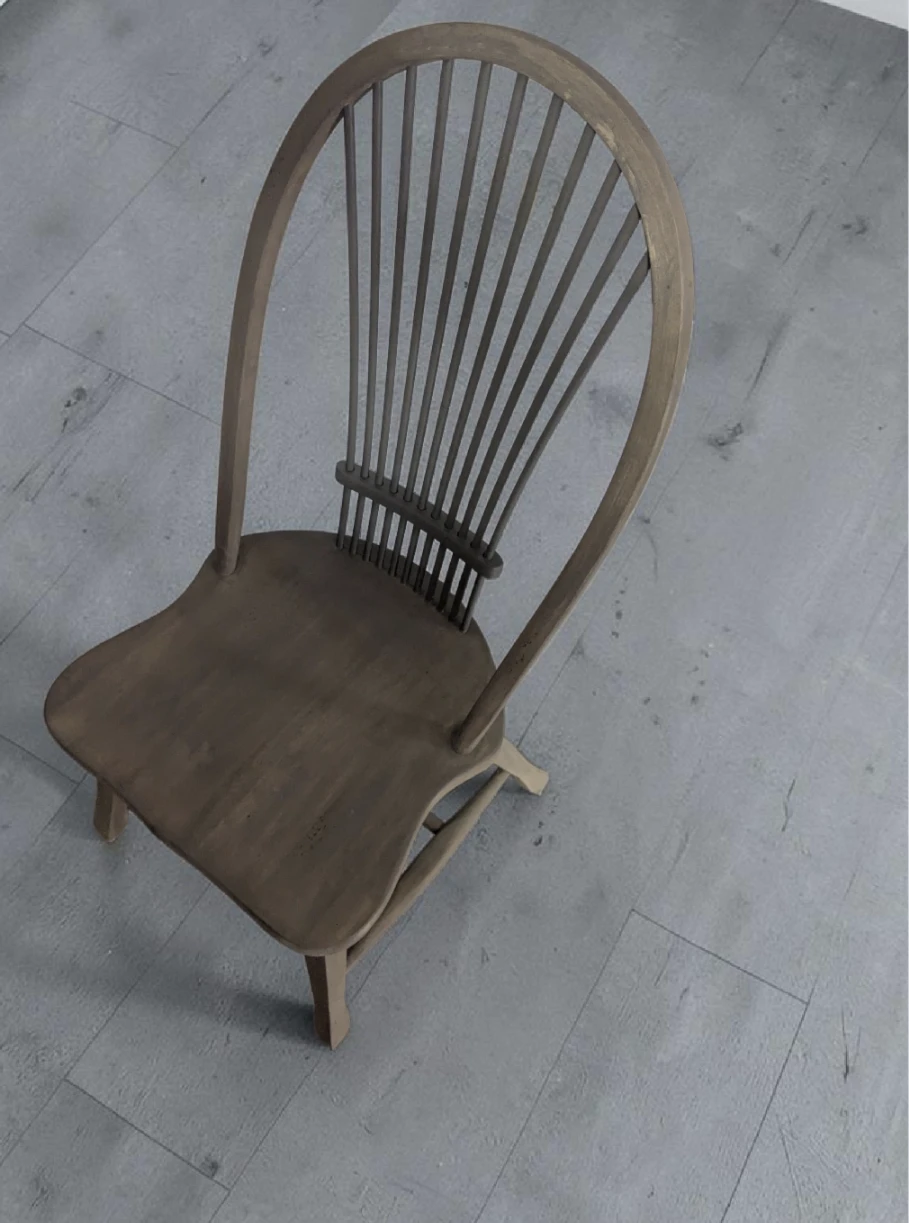 Solid Wood Windsor-Style Chair – Beautiful Condition - photo 2